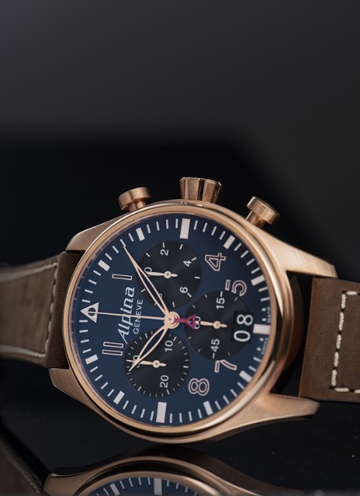Bild von Alpina Startimer Pilot Quartz Chronograph Big Date