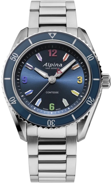 Bild von Alpina Alpiner Comtesse Sport Quartz Rainbow Limited Edition