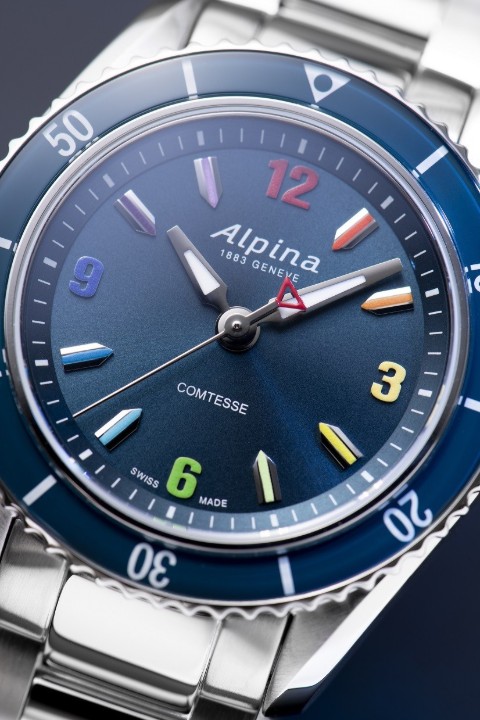 Bild von Alpina Alpiner Comtesse Sport Quartz Rainbow Limited Edition