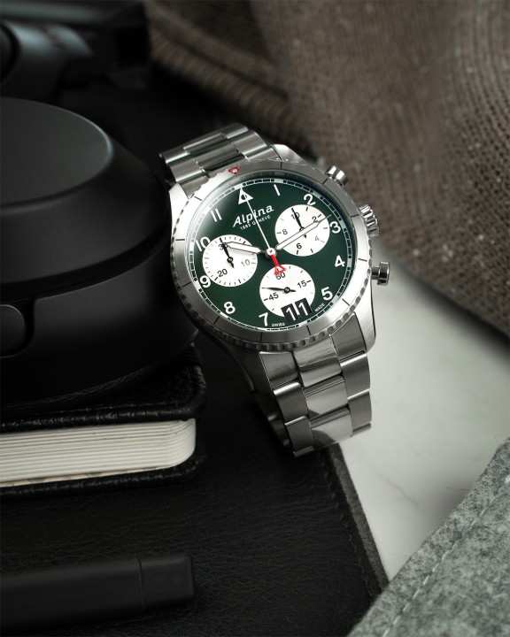 Bild von Alpina Startimer Pilot Quartz Chronograph Big Date