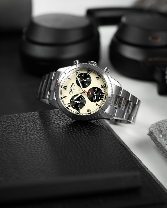 Bild von Alpina Startimer Pilot Quartz Chronograph Big Date