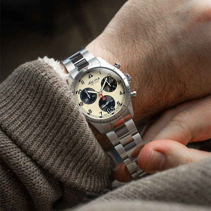 Bild von Alpina Startimer Pilot Quartz Chronograph Big Date