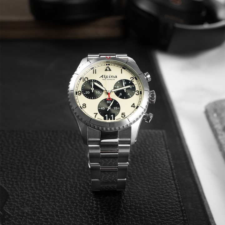 Bild von Alpina Startimer Pilot Quartz Chronograph Big Date