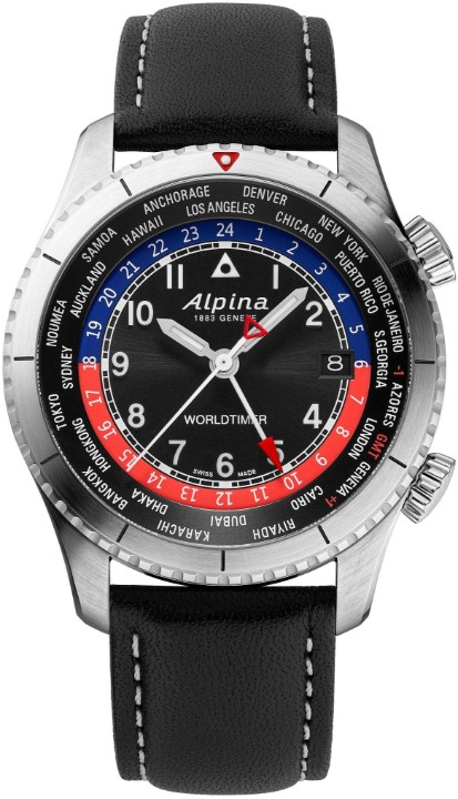 Bild von Alpina Startimer Pilot Quartz Worldtimer