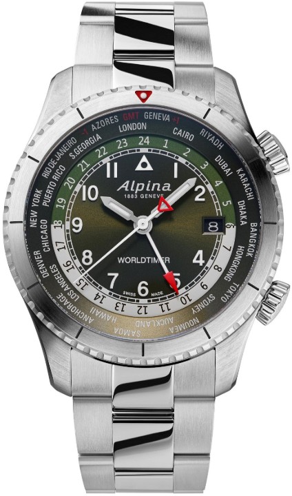 Bild von Alpina Startimer Pilot Quartz Worldtimer