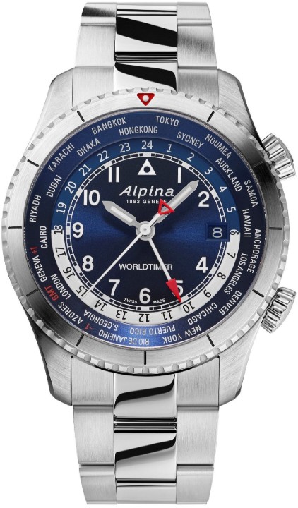 Bild von Alpina Startimer Pilot Quartz Worldtimer