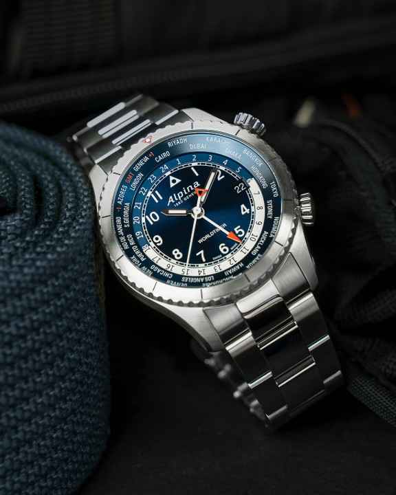 Bild von Alpina Startimer Pilot Quartz Worldtimer