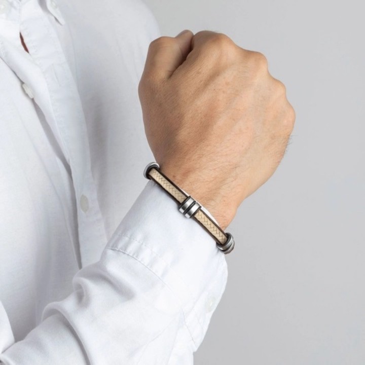 Bild von Herrenarmband Lotus Style Urban Man