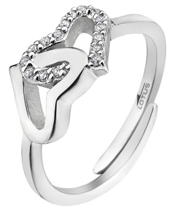 Bild von Damen Ring Lotus Silver Moments