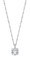 Produktdetails anzeigen - Damenhalskette Lotus Silver Swarovski Bild von Damenhalskette Lotus Silver Swarovski