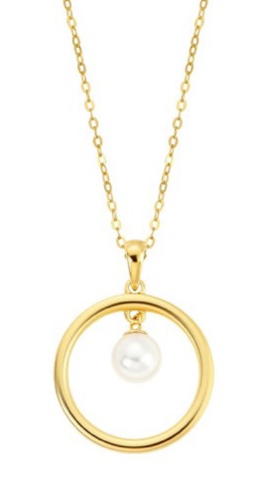 Bild von Damen Halskette Lotus Silver Pearls