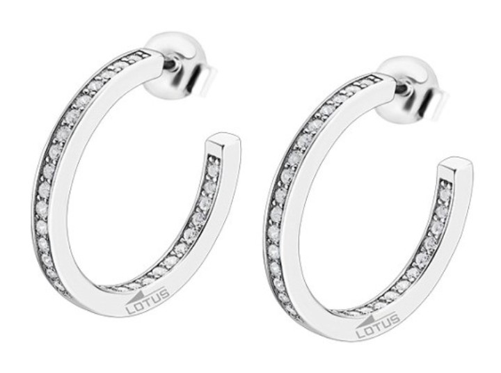 Bild von Ohrringe Lotus Silver It Girl