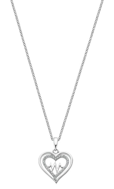 Bild von Damenhalskette Lotus Silver Pure Essential