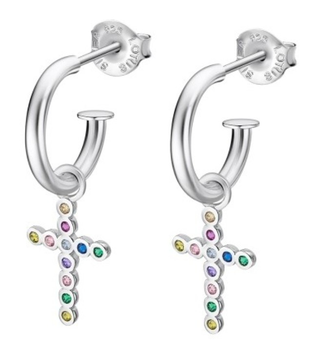 Bild von Ohrringe Lotus Silver Pure Essential