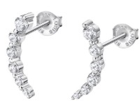 Bild von Ohrring Lotus Silver