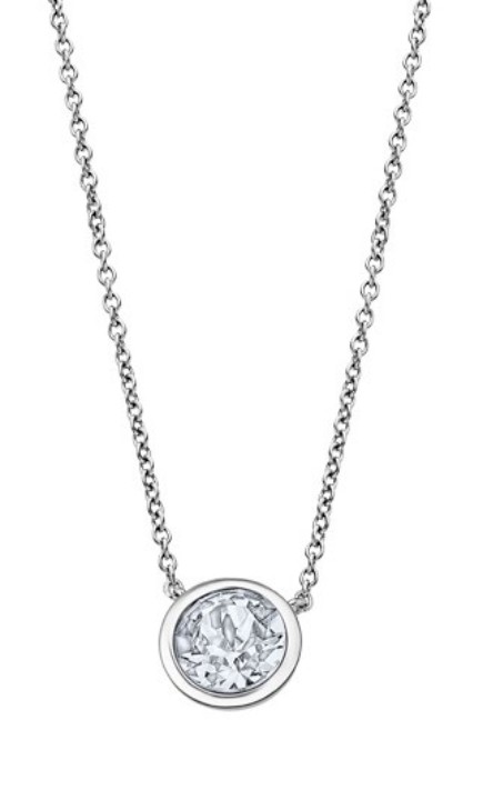 Bild von Damenhalskette Lotus Silver Swarovski