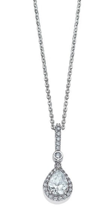 Bild von Damenhalskette Lotus Silver Pure Essential