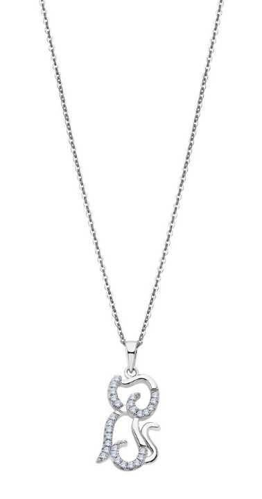 Bild von Damenhalskette Lotus Silver Pure Essential