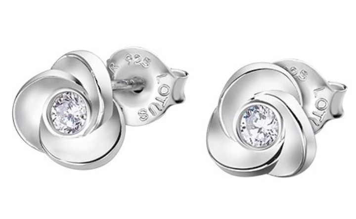 Bild von Ohrringe Lotus Silver Pure Essential