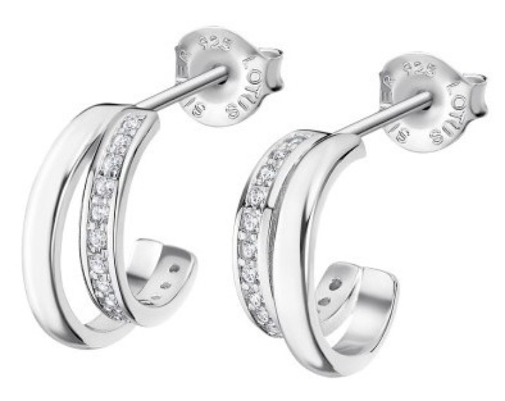 Bild von Ohrringe Lotus Silver It Girl