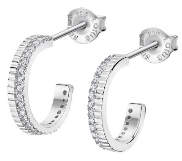 Bild von Ohrringe Lotus Silver It Girl