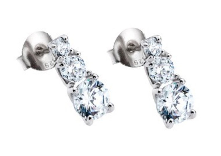 Bild von Ohrring Lotus Silver Pure Essential