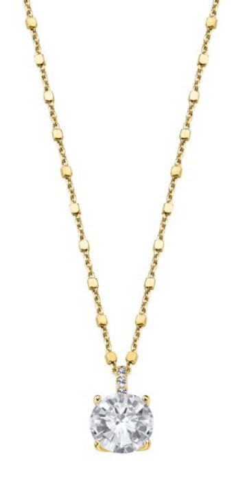 Bild von Damen Halskette Lotus Silver Swarovski