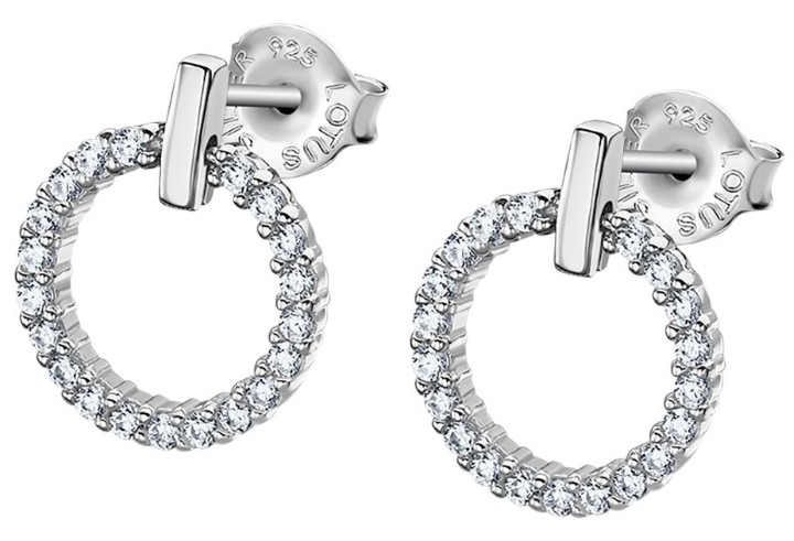 Bild von Ohrringe Lotus Silver Pure Essential
