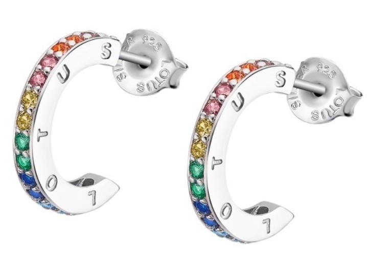 Bild von Ohrringe Lotus Silver It Girl