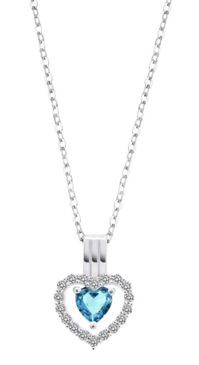 Bild von Damenhalskette Lotus Silver Sinfos