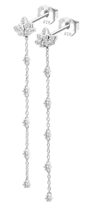 Bild von Ohrringe Lotus Silver Pure Essential