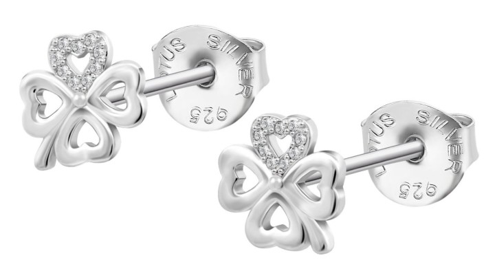 Bild von Ohrringe Lotus Silver Mystic