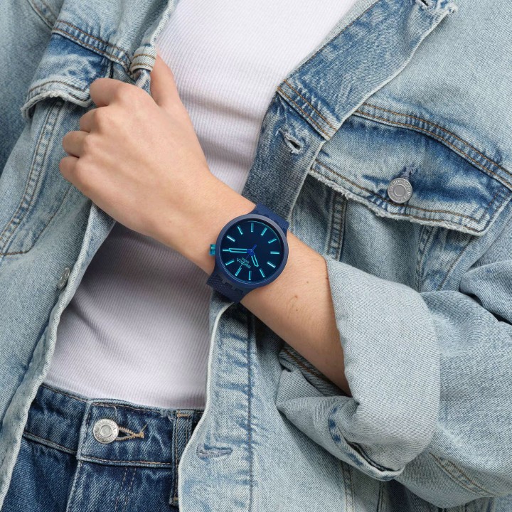 Bild von Swatch Indigo Glow