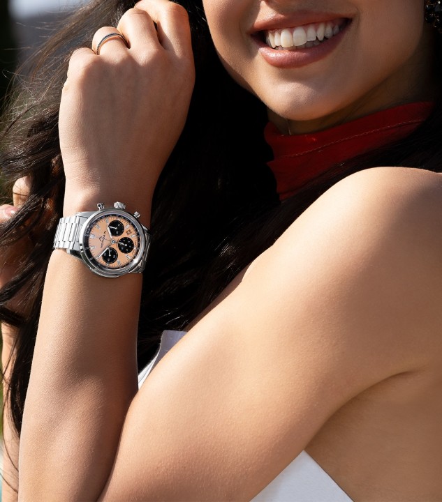 Bild von NORQAIN Freedom 60 Chrono Peach Limited Edition