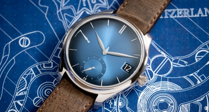 Bild von H. Moser & Cie Endeavour Perpetual Calendar Funky Blue