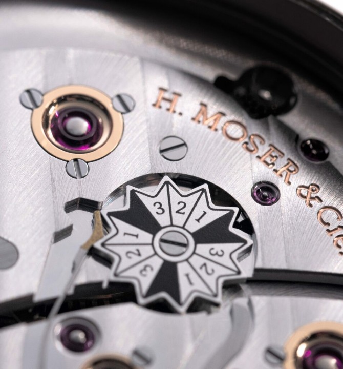 Bild von H. Moser & Cie Endeavour Perpetual Calendar Funky Blue