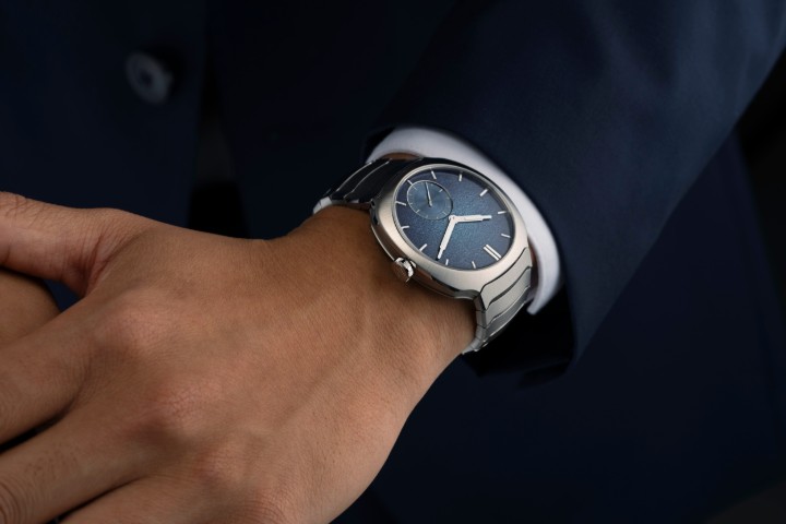 Bild von H. Moser & Cie Streamliner Small Seconds Blue Enamel