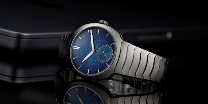 Bild von H. Moser & Cie Streamliner Small Seconds Blue Enamel