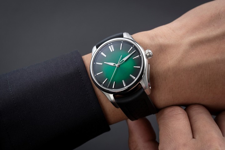 Bild von H. Moser & Cie Pioneer Centre Seconds Cosmic Green