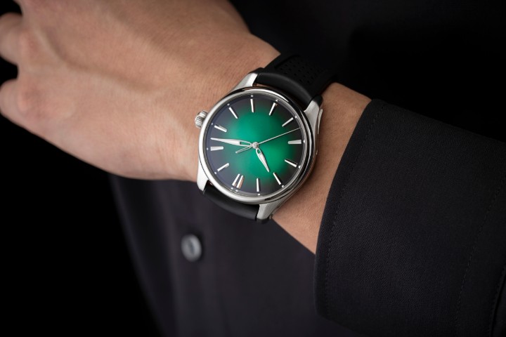 Bild von H. Moser & Cie Pioneer Centre Seconds Cosmic Green