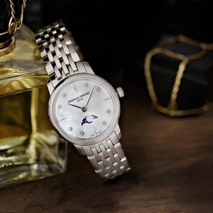Bild von Frederique Constant Classics Slimline Ladies Moonphase