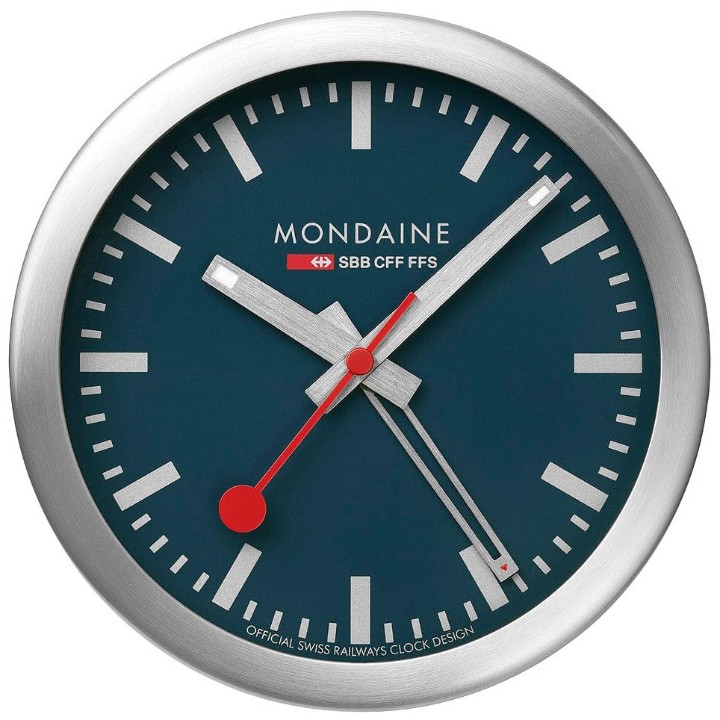 Bild von Wecker/Wanduhr MONDAINE