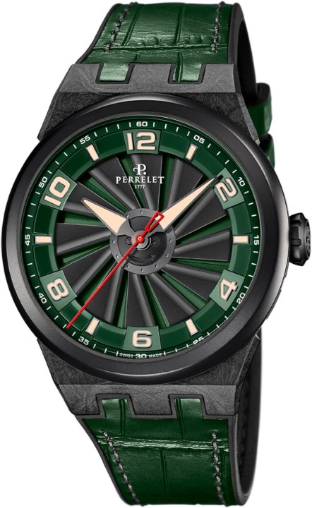 Bild von Perrelet Turbine Carbon Forest Green