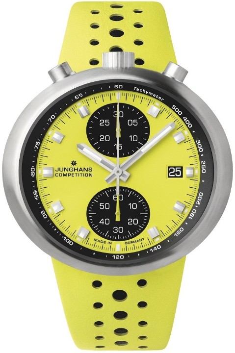 Bild von Junghans 1972 Competition Limited Edition FIS Lemon