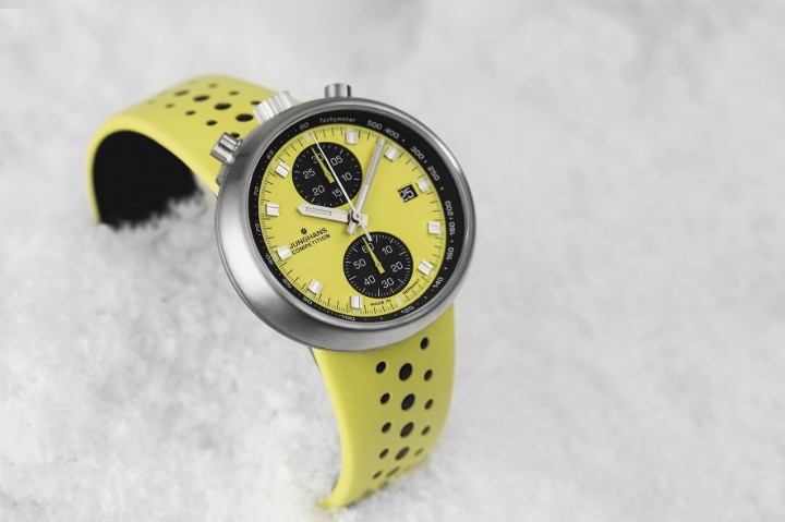 Bild von Junghans 1972 Competition Limited Edition FIS Lemon