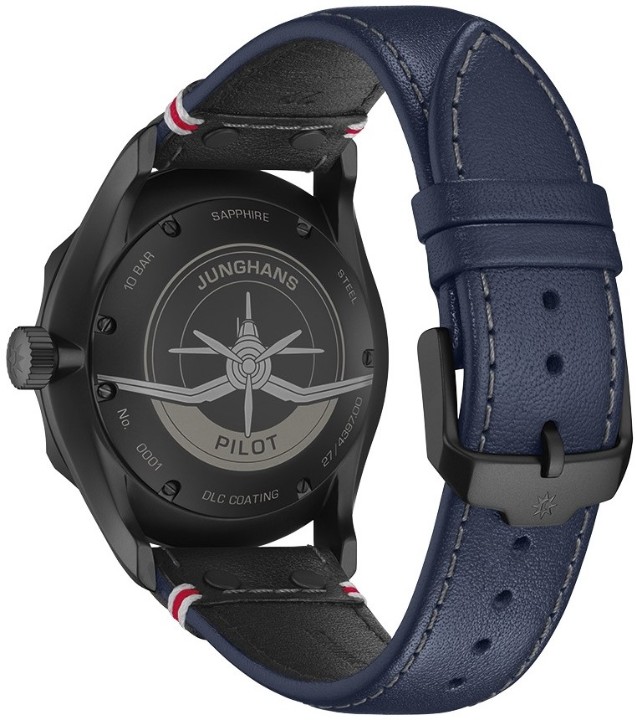 Bild von Junghans Meister Pilot Automatic Navy Blue