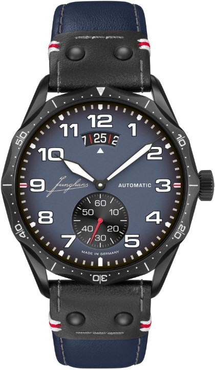 Bild von Junghans Meister Pilot Automatic Navy Blue