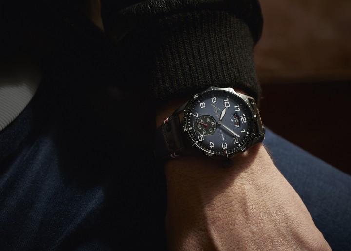 Bild von Junghans Meister Pilot Automatic Navy Blue