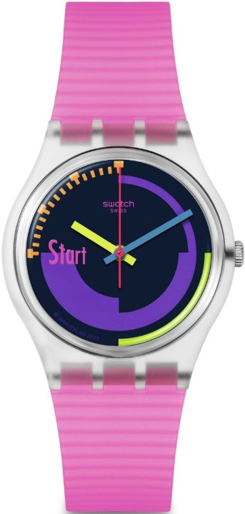 Bild von Swatch Neon Pink Podium