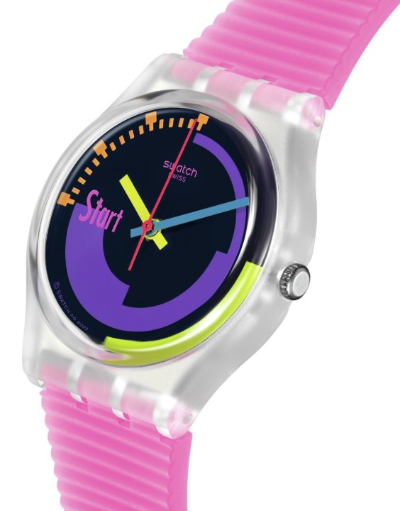 Bild von Swatch Neon Pink Podium